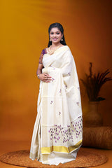 AR-T156 GOLD TISSUE SAREE 6.25 MTR