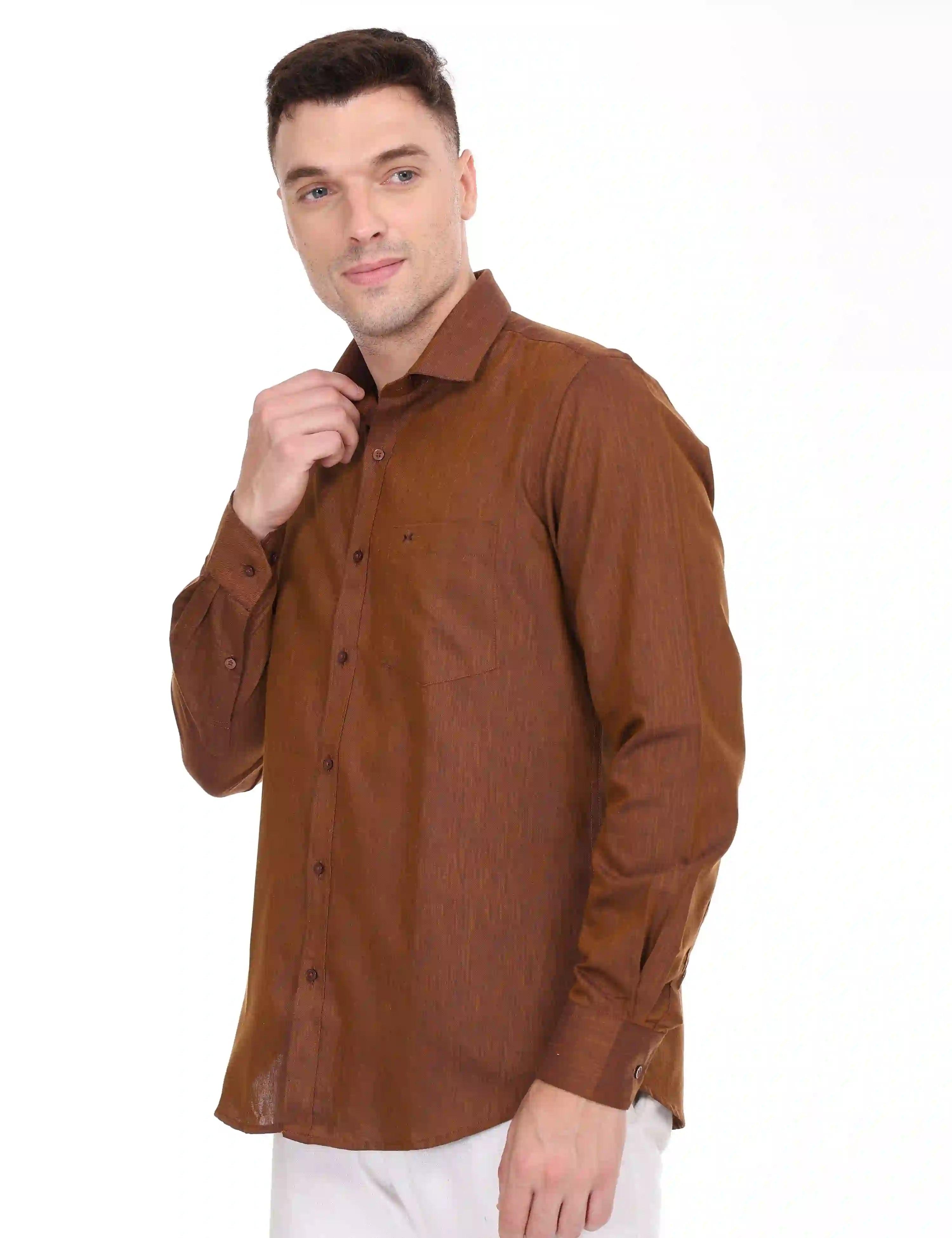 Best-colour-shirts-brown-colour