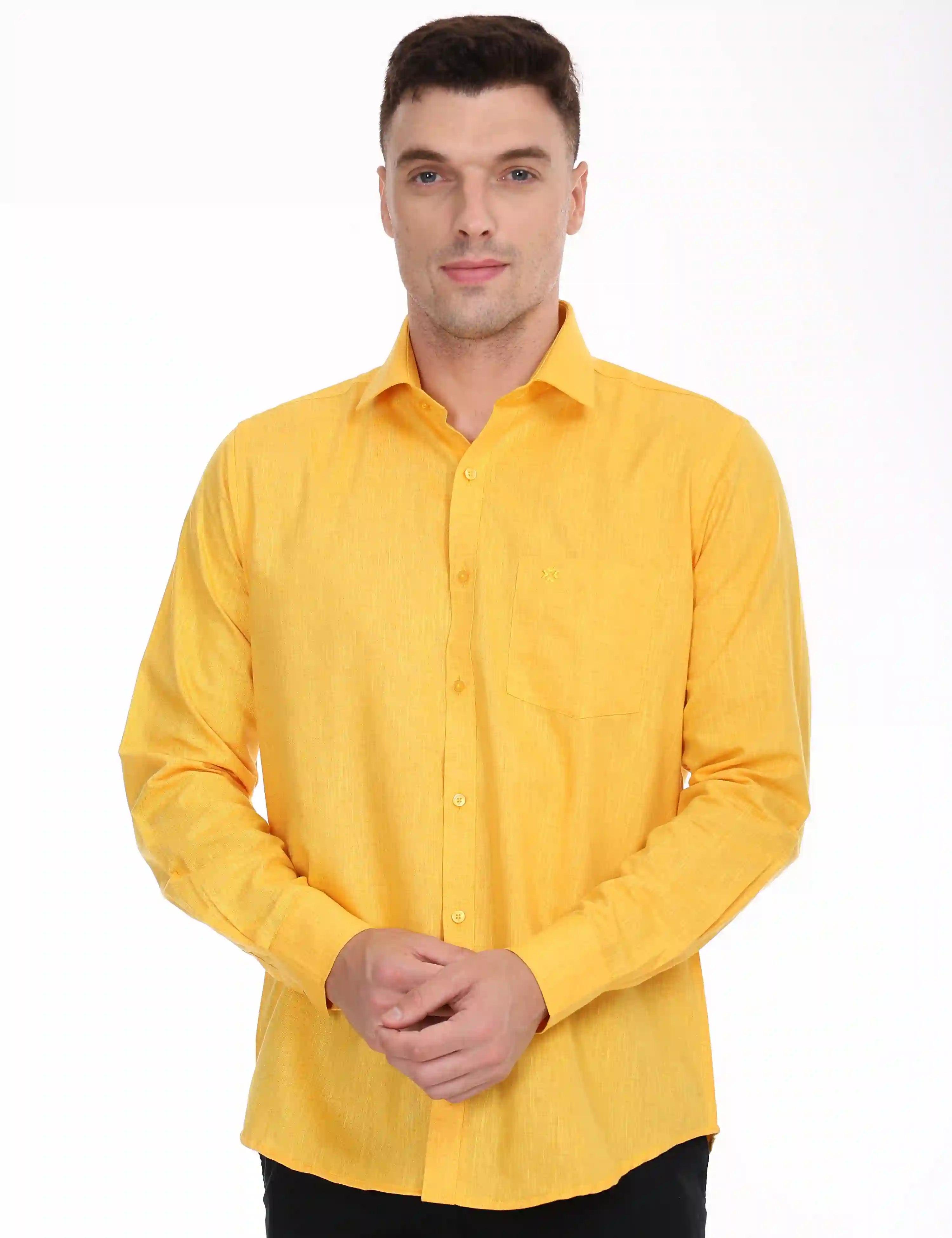 Best-colour-shirts-for-men-yellow