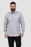 STRACK Men’s Premium Formal Shirt – Light Grey Melange – Full Sleeve