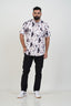 Buy 2 Get 1 Free - Freeco Print Shirt - Half Sleeve - Assorted color