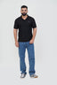 ZEST Men’s Premium Polo T-Shirt – Classic Black – Half Sleeve