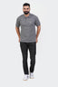 CASCADE Men’s Premium Polo T-Shirt – Charcoal Grey – Half Sleeve