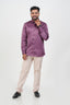 Orgia Men’s Premium Formal Shirt – Plum Purple – Full Sleeve
