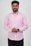 Cool Club Plus Men’s Formal Shirt– Pink- Full Sleeve