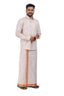 Vaibhav Copper Tissue Single Set-Full Sleeve