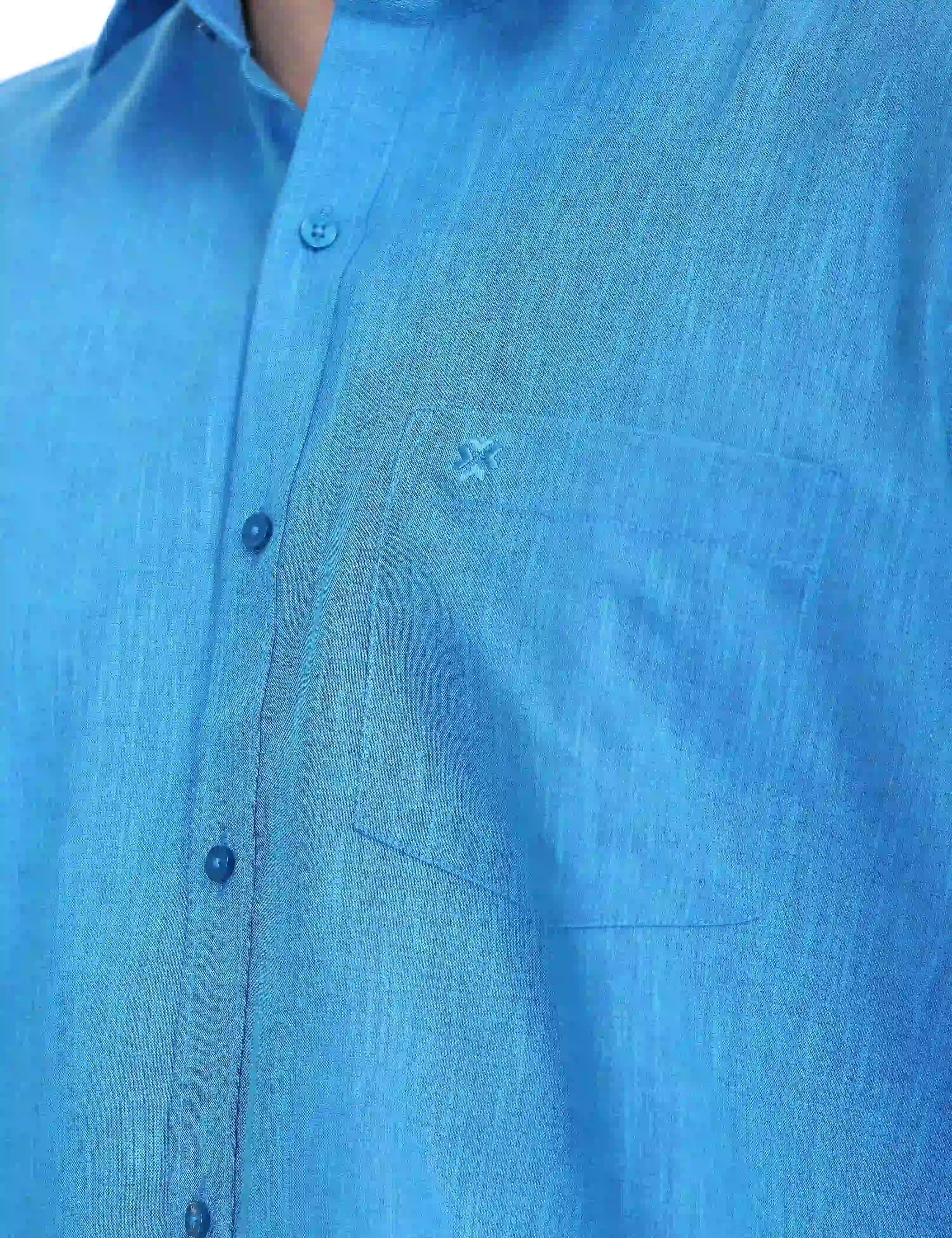Linen-sky-blue-colour-shirt-full-sleeve