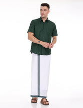 Rixo-green-dhoti-and-shirt-set