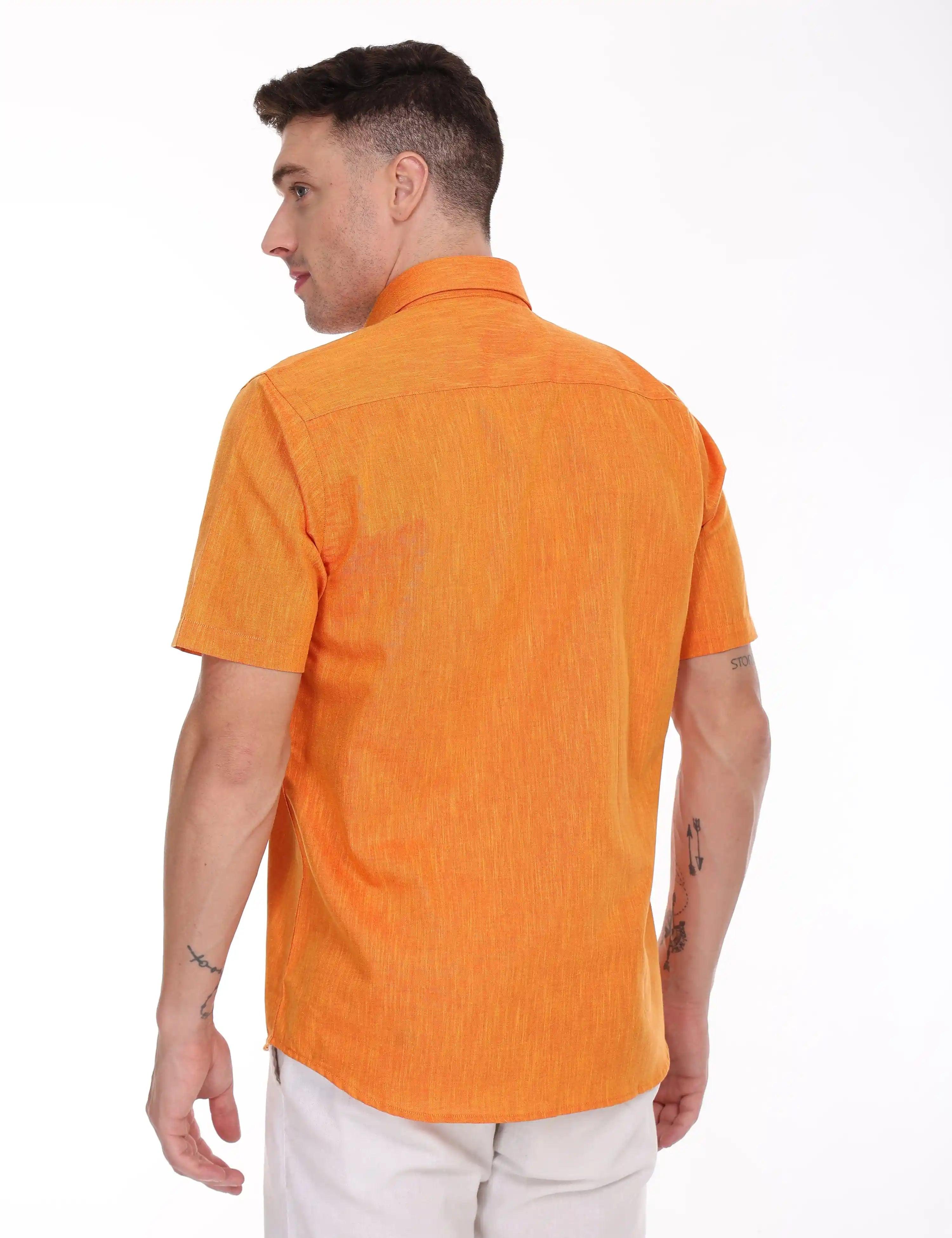 Rixo-orange-shirts-online-for-men