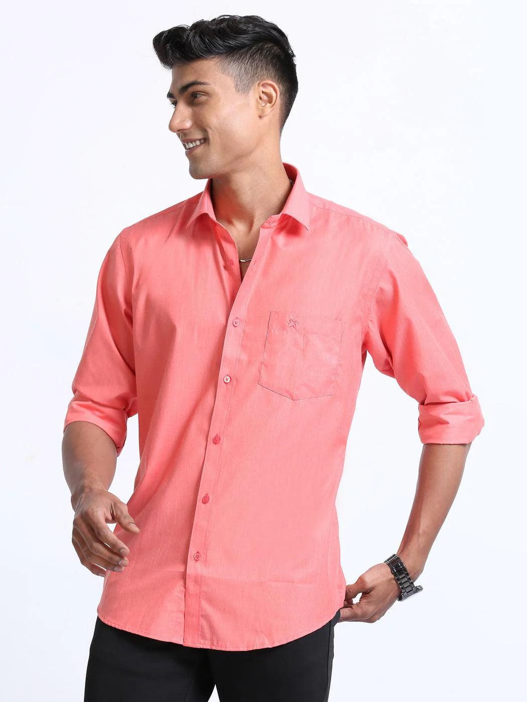 Rixo-pink-colour-shirts-online-for-men