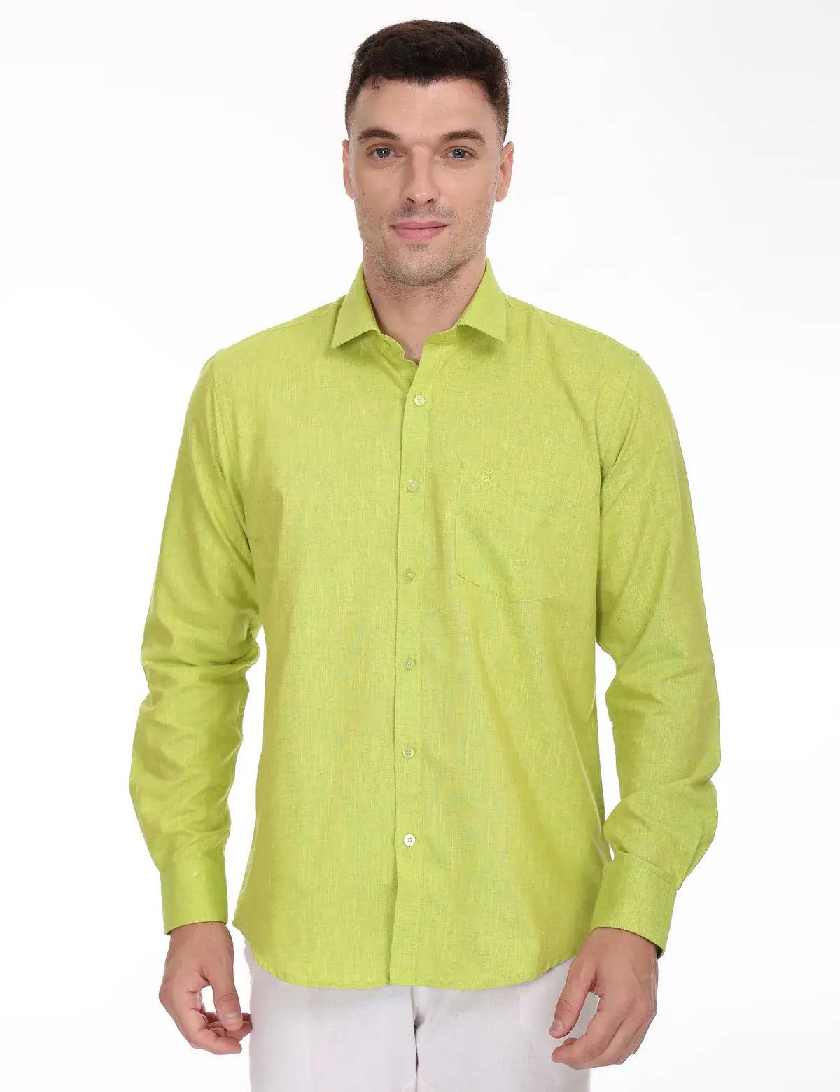 best-shirt-for-men-lime-green