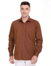 brown-plain-colour-shirts