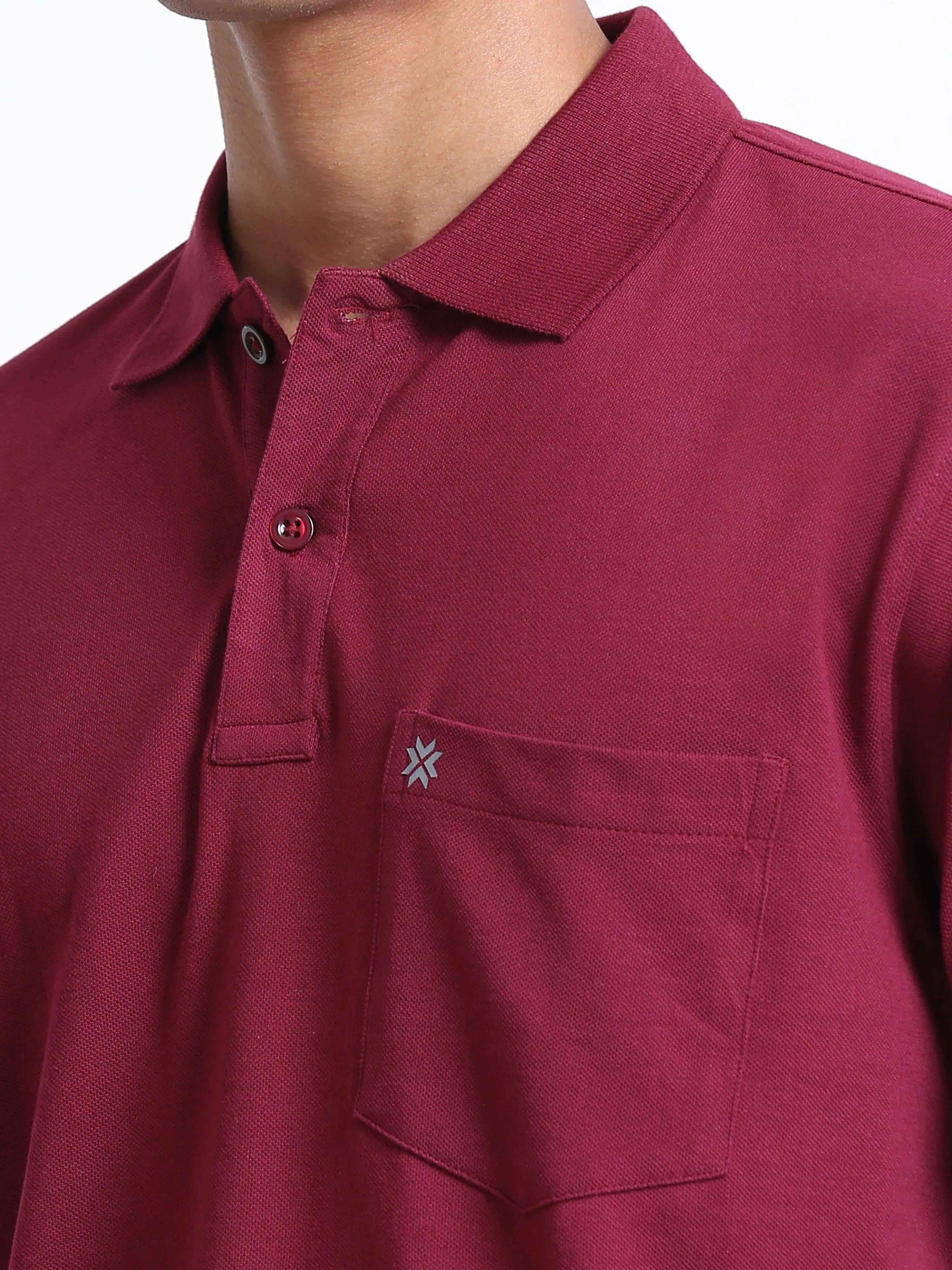 buy-men_s-t-shirts-online-maroon-colour