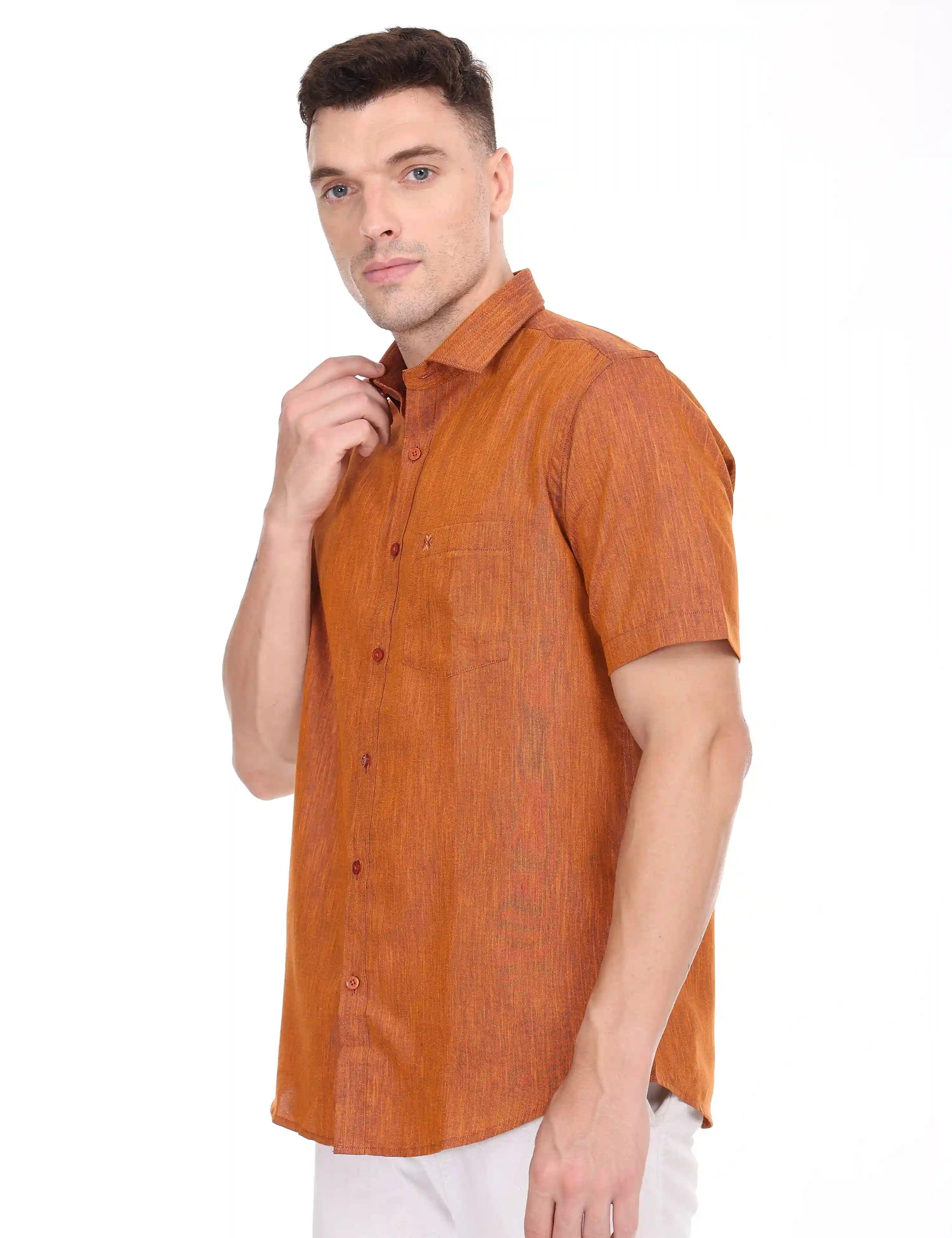 men_s-clothing-online-store-orange-shirt-half-sleeve