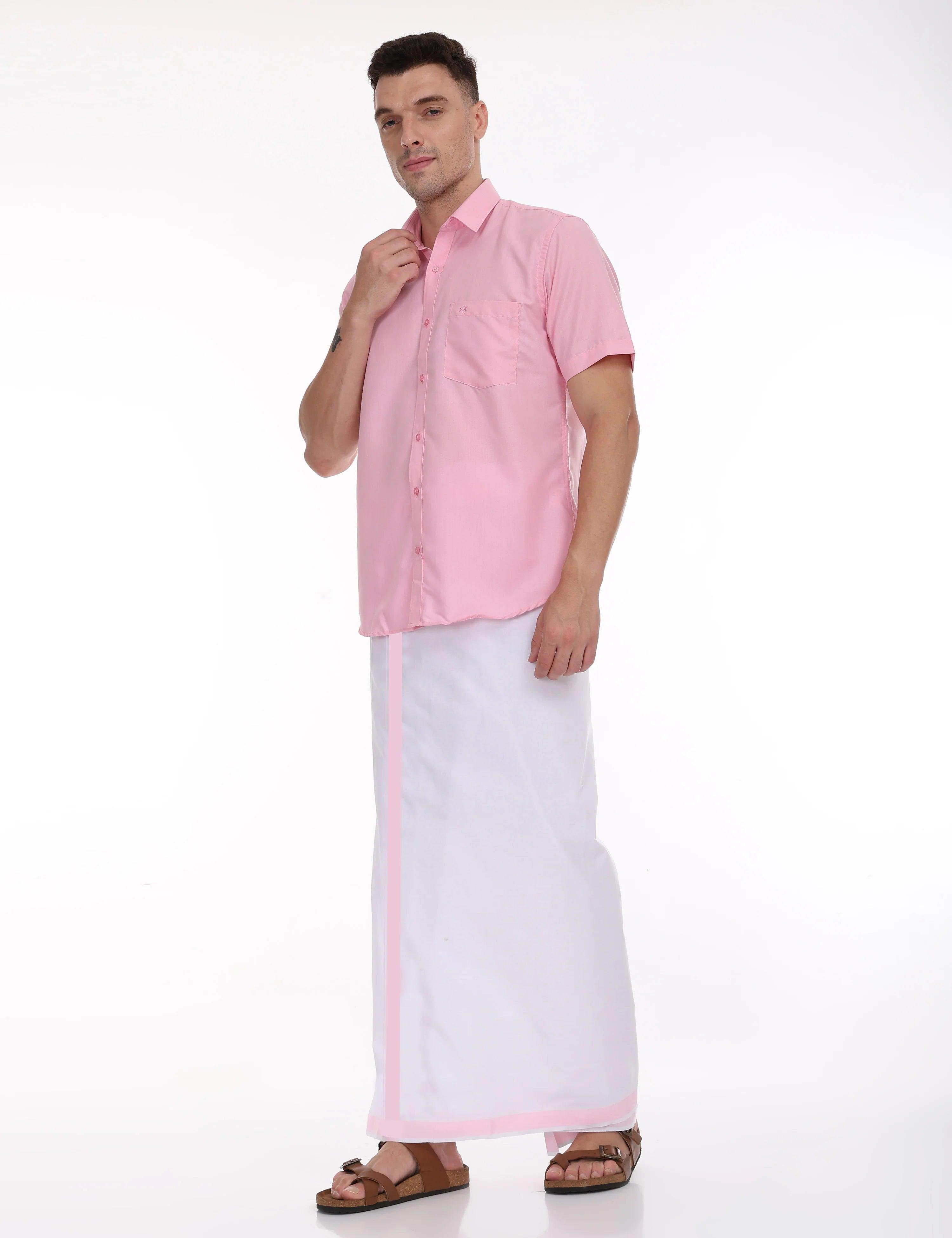 pink-dhoti-and-shirt-set