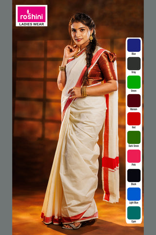 KS-1160 KASAVU SAREE 6.25 MTR