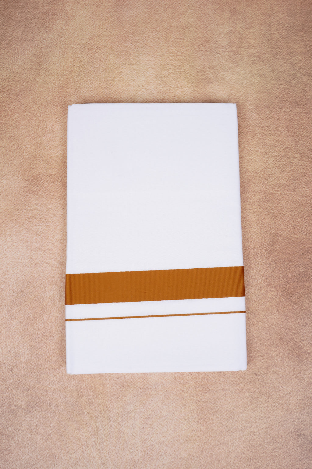 Single Layer White Dhoti with Fancy Border – Peru – FS-09 RX