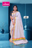 MK-2933.1 GOLD KASAVU SAREE 6.25 MTR