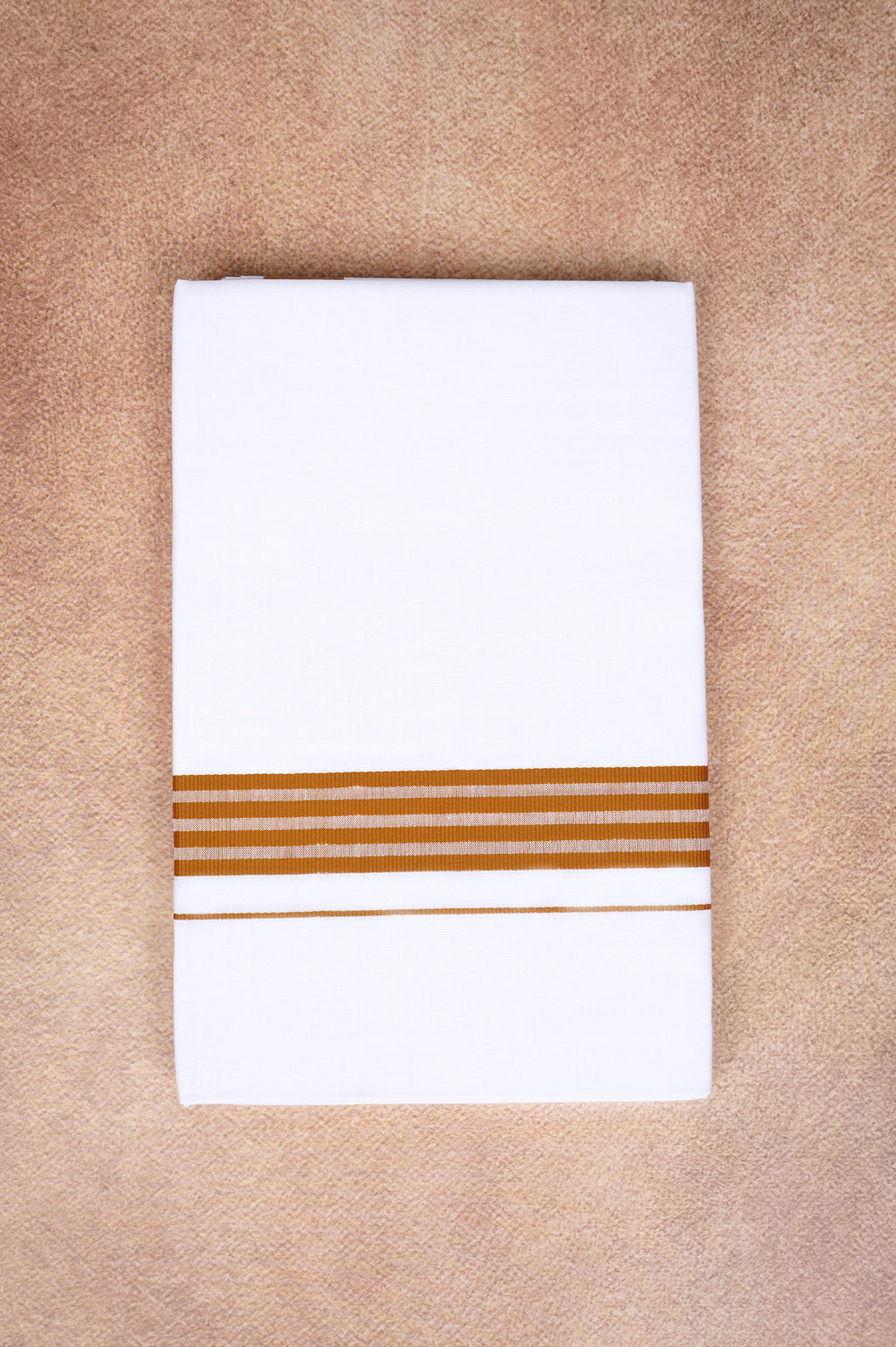 Single Layer White Dhoti with Fancy Border – Peru – FS-08 RX