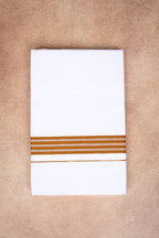 Single Layer White Dhoti with Fancy Border – Peru – FS-08 RX
