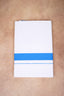 Single Layer White Dhoti with Fancy Border – Sky Blue – FS-09 RX