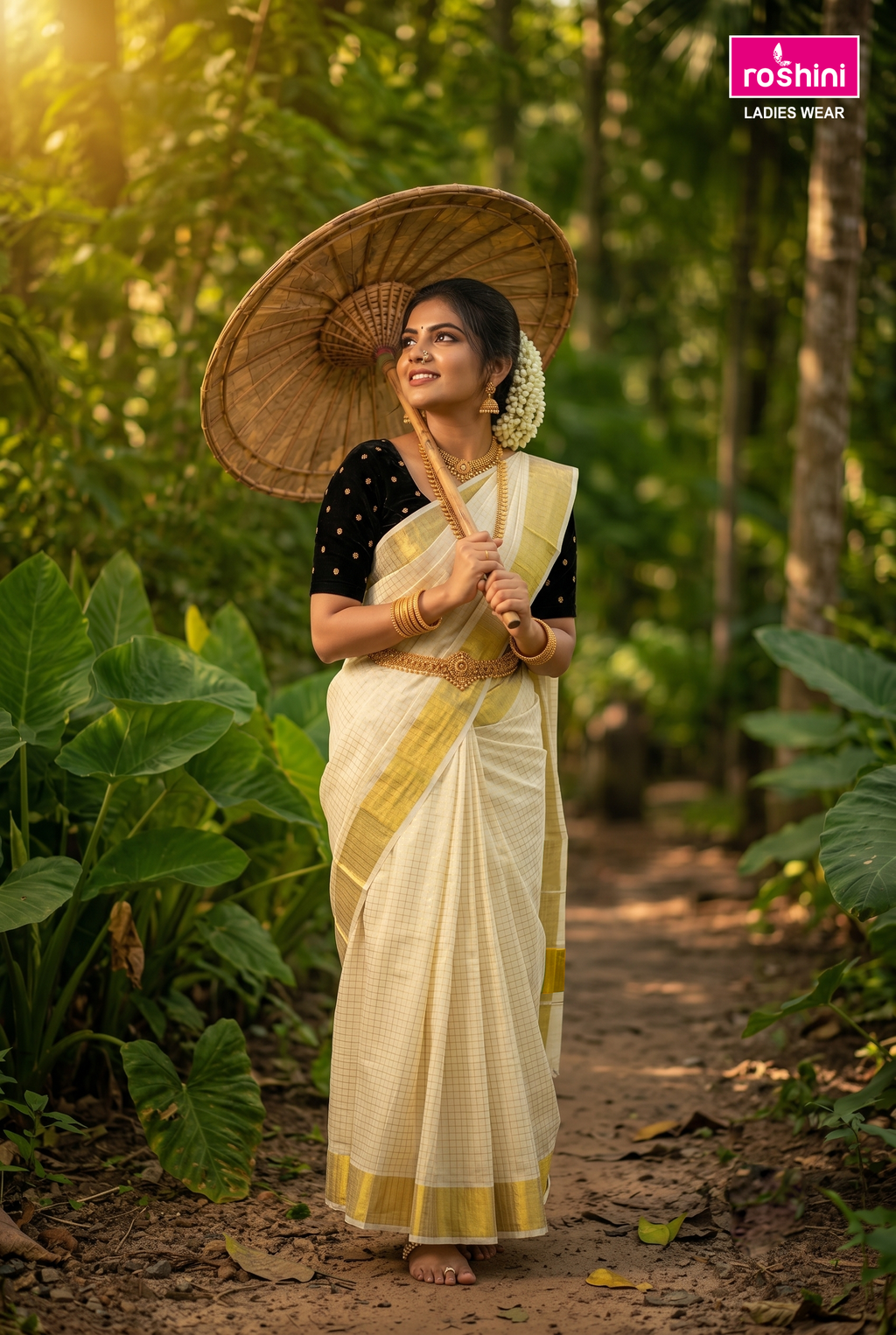 KS-1276 KASAVU SAREE 6.25 MTR