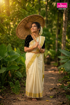 KS-1276 KASAVU SAREE 6.25 MTR