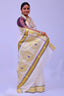 MK-1036 GOLD KASAVU SAREE 6.25 MTR