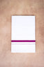 Single Layer White Dhoti – Magenta – HS-07 RX