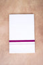 Single Layer White Dhoti – Magenta – HS-01 RX