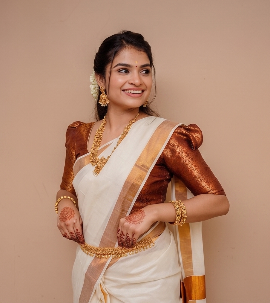 KS-1364 KASAVU SAREE 6.25 MTR