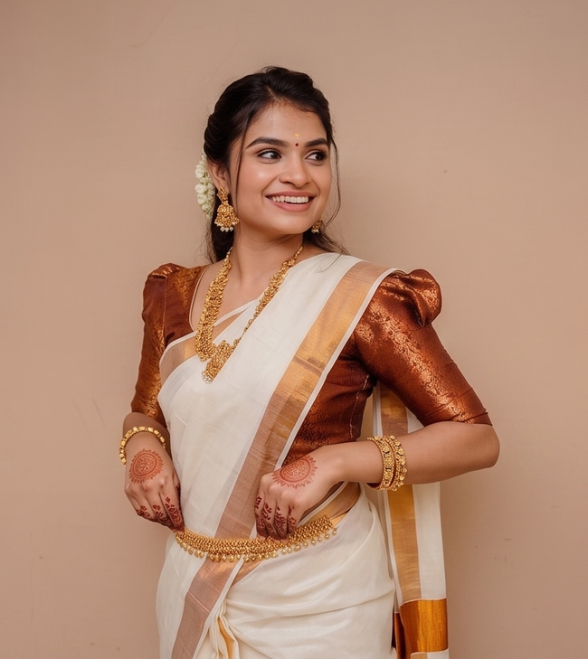 KS-1364 KASAVU SAREE 6.25 MTR Main Image