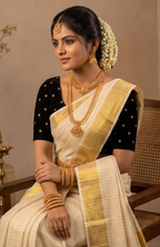 KS-1276 KASAVU SAREE 6.25 MTR