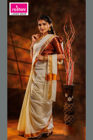 KS-1364 KASAVU SAREE 6.25 MTR