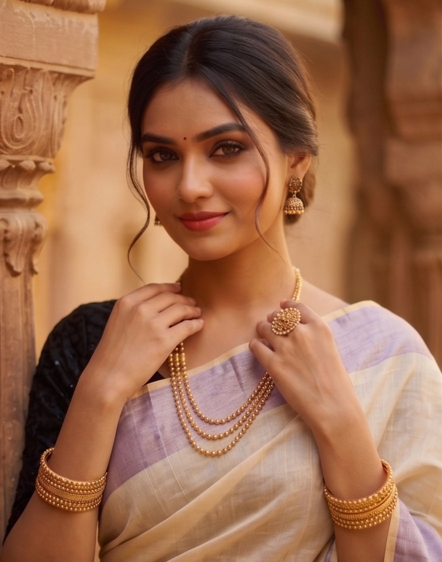KS-1246 KASAVU SAREE 6.25 MTR