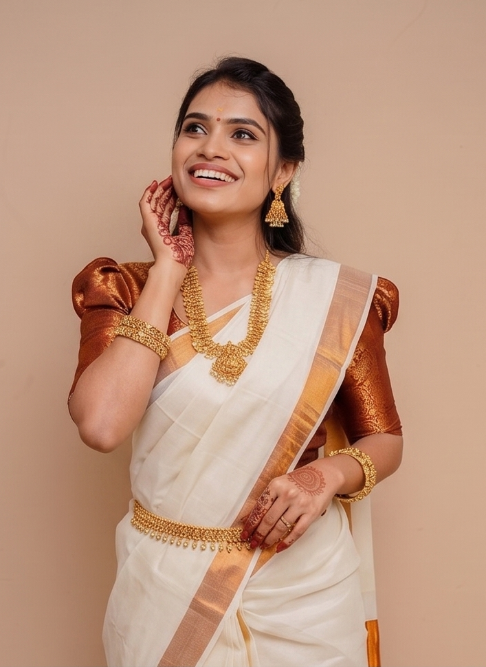 KS-1364 KASAVU SAREE 6.25 MTR
