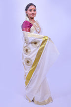 KS-1258 KASAVU SAREE 6.25 MTR