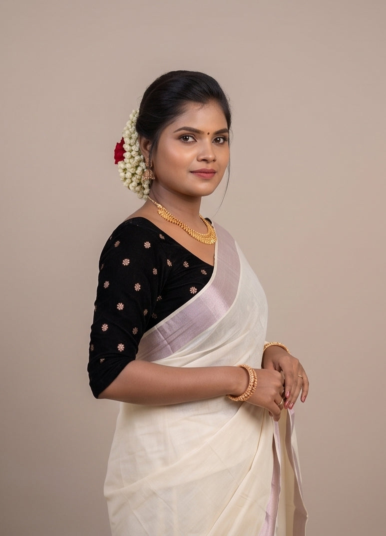 KS-1358 KASAVU SAREE 6.25 MTR