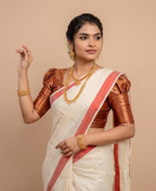 KS-1160 KASAVU SAREE 6.25 MTR