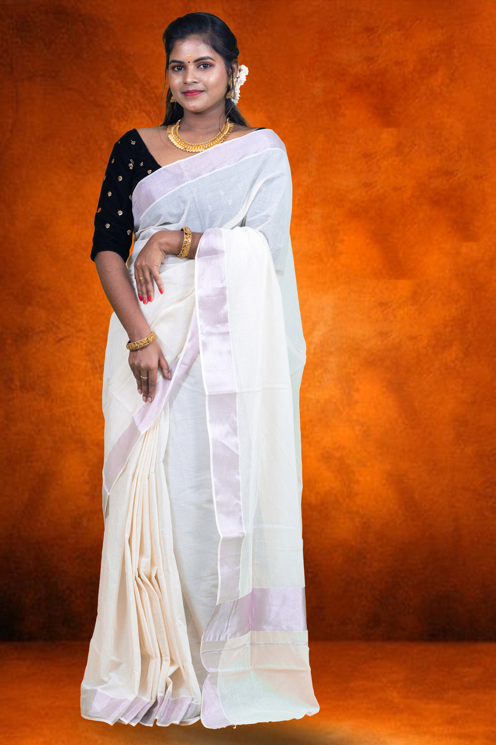 KS-1358 KASAVU SAREE 6.25 MTR