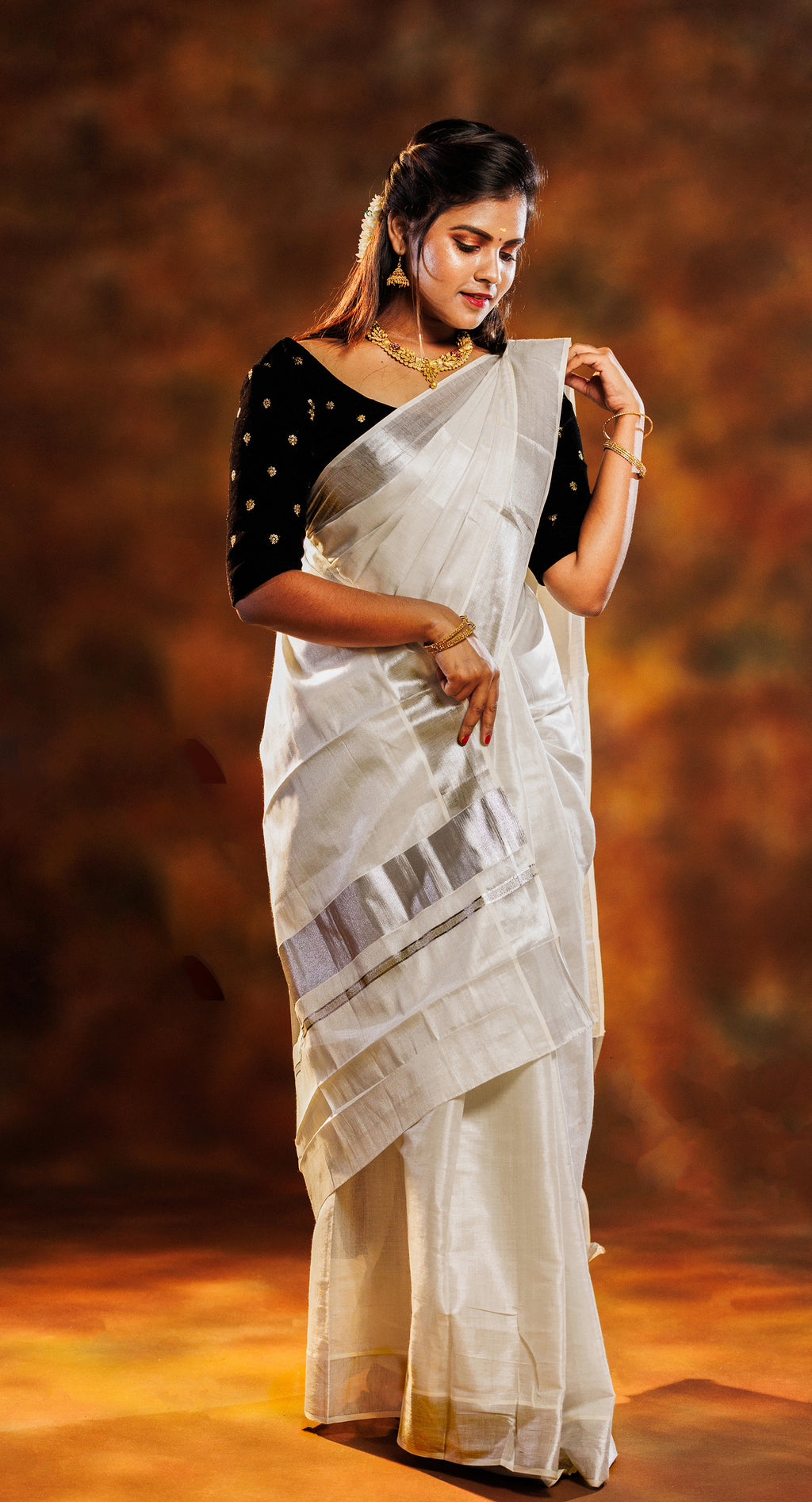 KS-1368 KASAVU SAREE 6.25 MTR