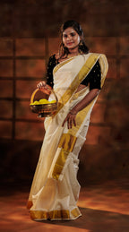 KS-1273 KASAVU SAREE 6.25 MTR