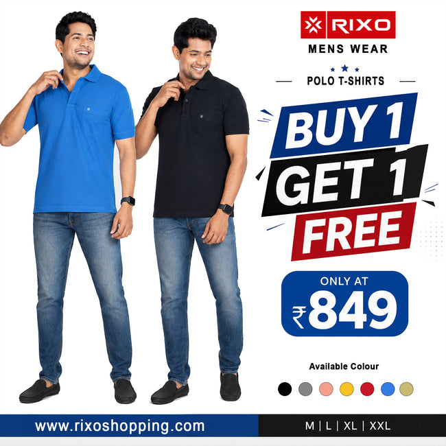 POLO T-SHIRT - BUY 1 GET 1 FREE Hover Image