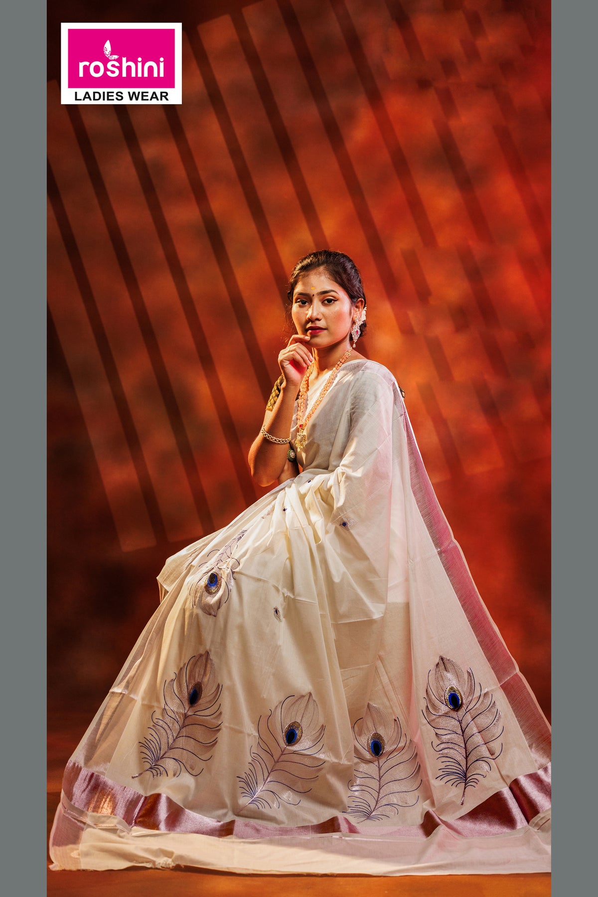 KS-1252 KASAVU SAREE 6.25 MTR
