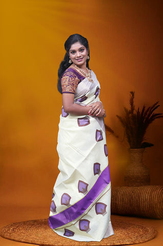 AR-T180 GOLD TISSUE SAREE 6.25 MTR