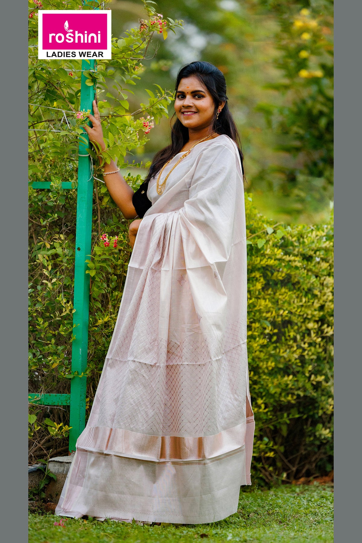 KS-1214 KASAVU SAREE 6.25 MTR