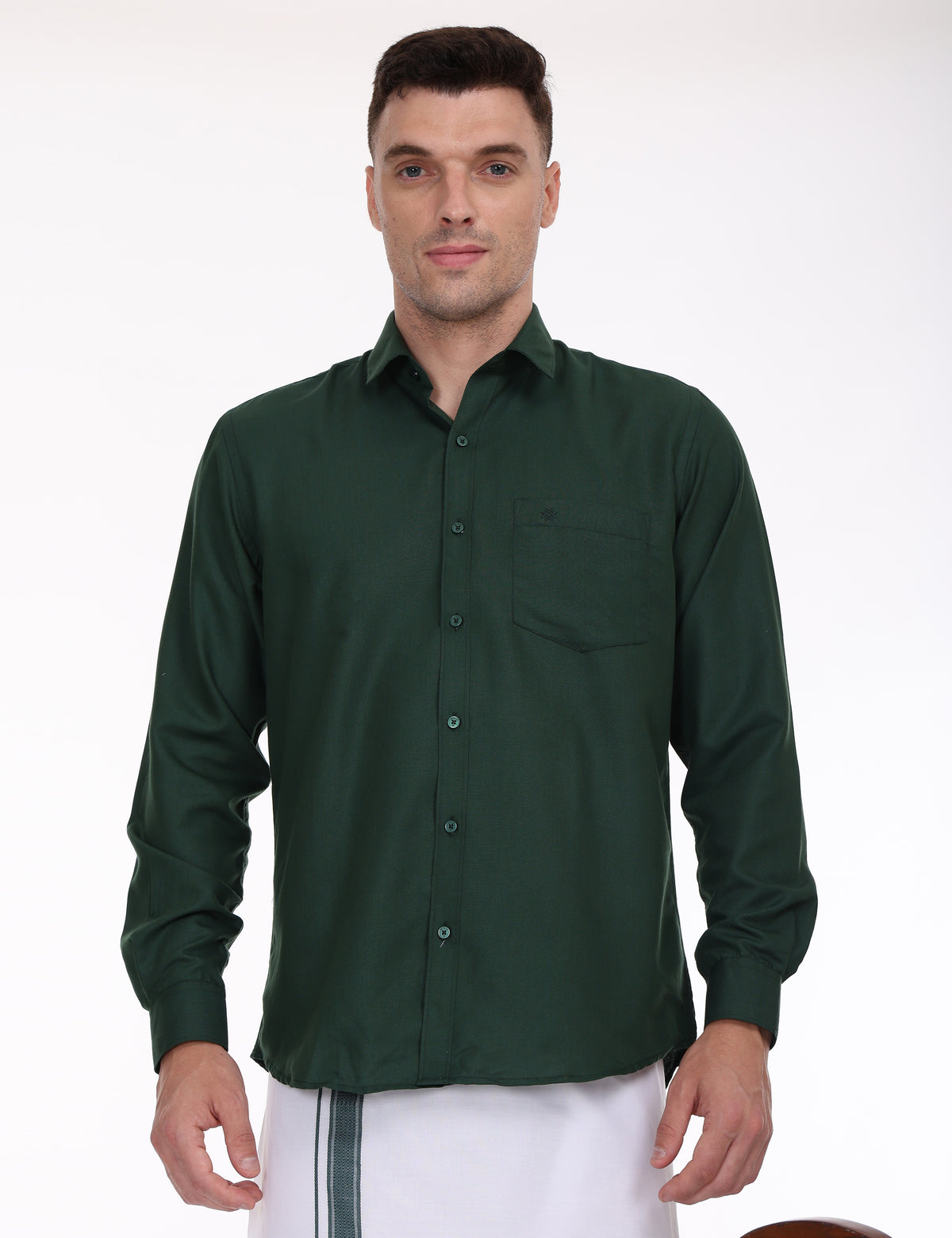 Cool Club Plus Cotton colour Shirt Full Sleeve - 31007