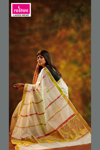 KS-1190 KASAVU SAREE 6.25 MTR