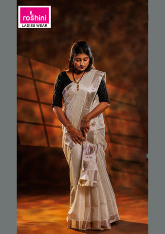 KS-1253 KASAVU SAREE 6.25 MTR