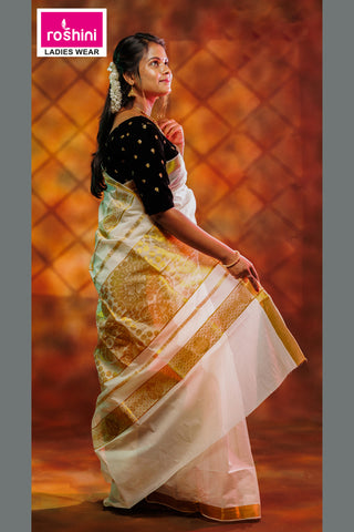 KS-1191 KASAVU SAREE 6.25 MTR